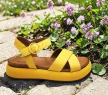 Inuovo női szandál - A96004 Yellow