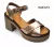 Inuovo női szandál - A97001 Metal-ash