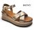 Inuovo női szandál - A98018 Metal-ash