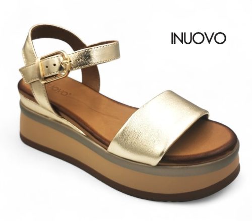 Inuovo női szandál - A98019 Gold