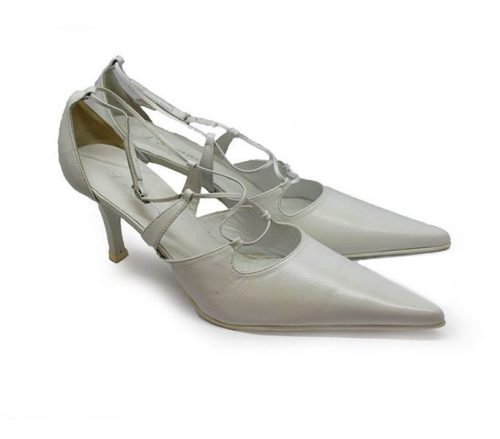 Kiárusítás női cipő - Leleganza - Beatrix-white