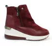 Fashion Shoes női bokacsizma - FS-A2010 Wine