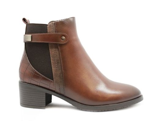Fashion Shoes női bokacsizma - FS-YCC23 Brown