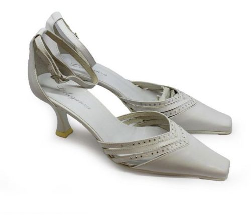 Kiárusítás női cipő - Leleganza - Fanni-white