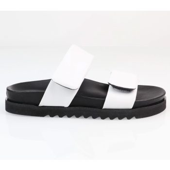 Batz Női Papucs - Mia Fehér Fekete