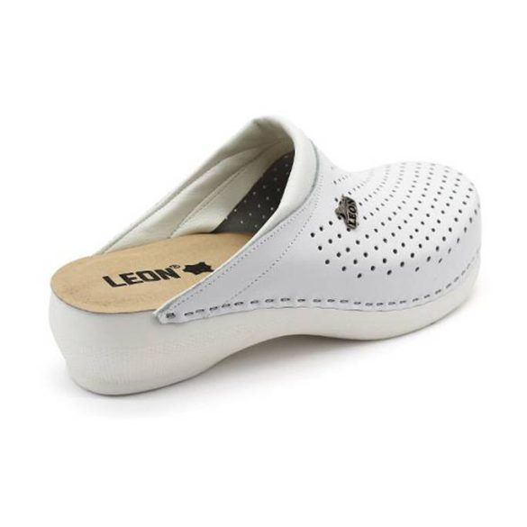 Leon Comfort női papucs - PU 100 Fehér