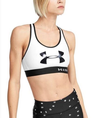 Under Armour Nõi Under Armour Armour Mid Keyhole Graphic sportmelltartó Női sportmelltartó - SM-1344333-100