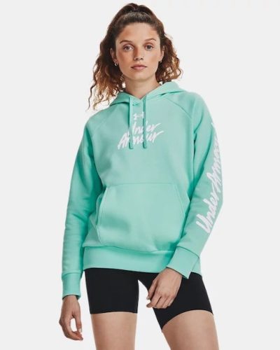 Under Armour UA Rival Fleece Graphic Hdy Női póló - SM-1379609-361