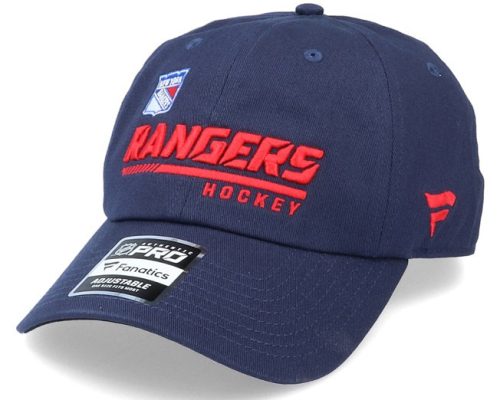 Fanatics New York Rangers Authentic Pro Locker Room Unstructured Adjustable Cap Navy-OS Női sapka - SM-19JU45062NHCD