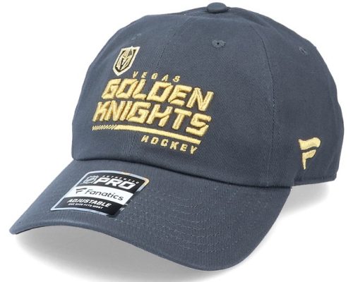 Fanatics Vegas Golden Knights Authentic Pro Locker Room Unstructured Adjustable Cap Carbon-OS Női sapka - SM-19JU48052GUHCD