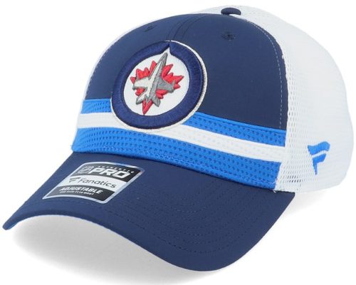 Fanatics Winnipeg Jets Authentic Pro Draft Structured Trucker Cap Team-OS Női sapka - SM-19MW53072GNHC4