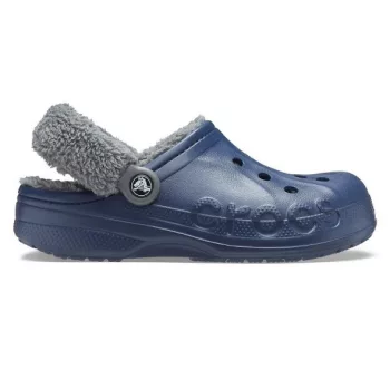 Crocs Baya Lined Fuzz Strap Clog Női papucs - SM-206633-4HE