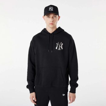   New Era MLB BP METAL PO HOODY NEYYAN BLKMTS Női pulóver - SM-60292364