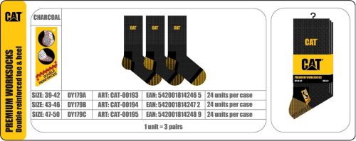 Caterpillar CAT DY179B Premium Munkazokni Női zokni - SM-CAT-00194