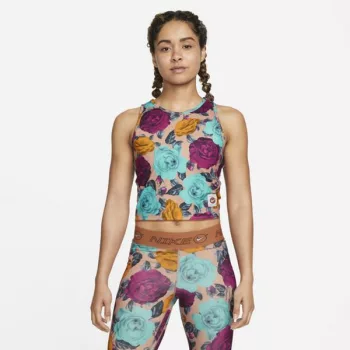   Nike Nike Dri-FIT Icon Clash-Womens Slim Printed Tank Női trikó - SM-DM7348-609