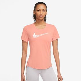 Nike W NK SWOOSH RUN SS TOP Womens Short-Sleeve Running Top Női póló - SM-DM7777-824