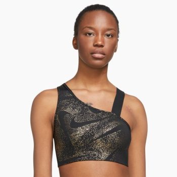   Nike Nike Swoosh-Women's Medium-Support Asymmetrical Non-Padded Sports Bra Női sportmelltartó - SM-DQ5242-010