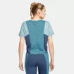 Nike Nike Dri-FIT One-Womens Color-Block Short-Sleeve Training Crop Top Női póló - SM-DQ5548-440