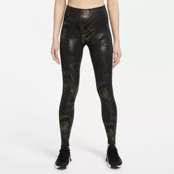   Nike Nike One-Women's Mid-Rise Printed Leggings Női nadrág - SM-DQ6308-010
