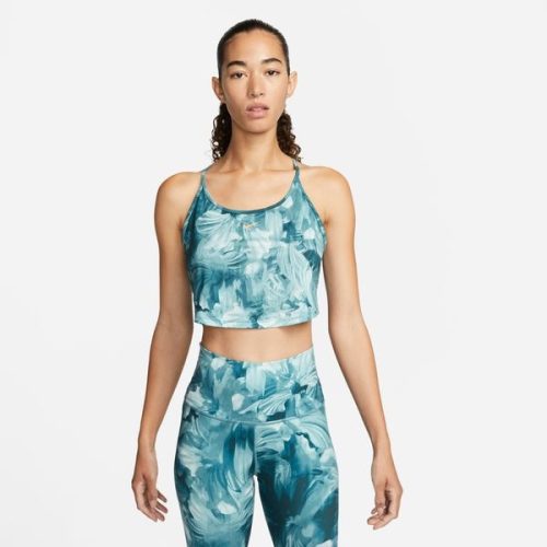 Nike Nike Dri-FIT One-Womens Cropped Printed Tank Top Női trikó - SM-DV9866-440