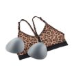 Nike Nike Indy-Womens Light-Support 1-Piece Pad V-Neck Leopard Print Sports Bra Női sportmelltartó - SM-DV9963-256