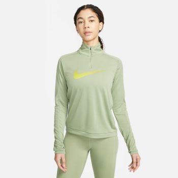   Nike Nike Dri-FIT Swoosh-Women's 1/4-Zip Long-Sleeve Running Mid Layer Női pulóver - SM-DX0952-386