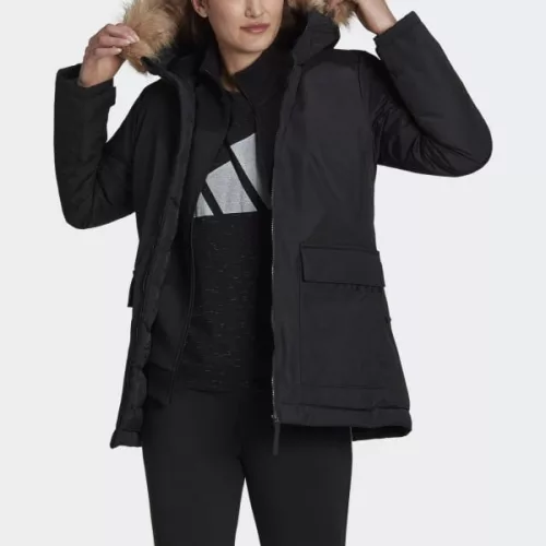 Adidas W HOODED PARKA Női kabát - SM-GT1707
