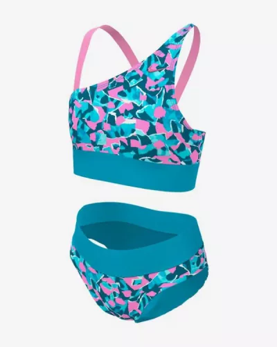 Nike Nike ASYMMETRICAL TOP & BIKINI SET B (Nike Swim) Női fürdőruha - SM-NESSD734-480