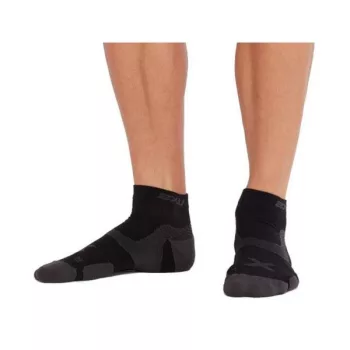   2XU Vectr Cushion 1/4 Crew Socks Női zokni - SM-UA5048e-BLK-TTM