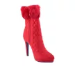 Graf n Berg női bokacsizma - WL133-Q255 Red