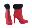 Graf n Berg női bokacsizma - WL133-Q256 Red