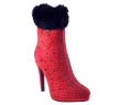 Graf n Berg női bokacsizma - WL133-Q256 Red