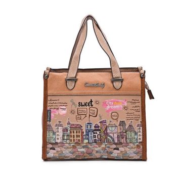 Női táska - XH-18-23A_Camel_NS