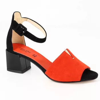 Kiárusítás női szandál - Linea Uno - f11171-nero