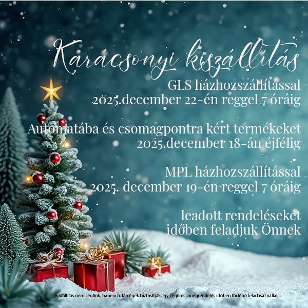 Karácsonyra még kényelmesen odaér!