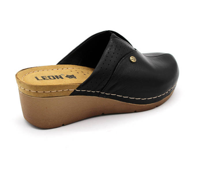Leon Comfort női papucs - 1002 fekete