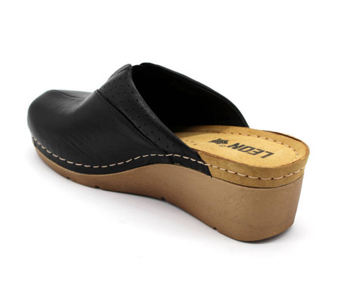Leon Comfort női papucs - 1002 fekete