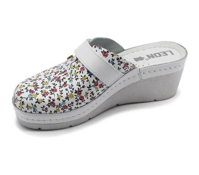 Leon Comfort női papucs - 1003 Citrom-virag