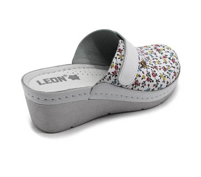Leon Comfort női papucs - 1003 Citrom-virag