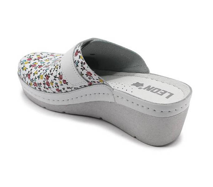 Leon Comfort női papucs - 1003 Citrom-virag