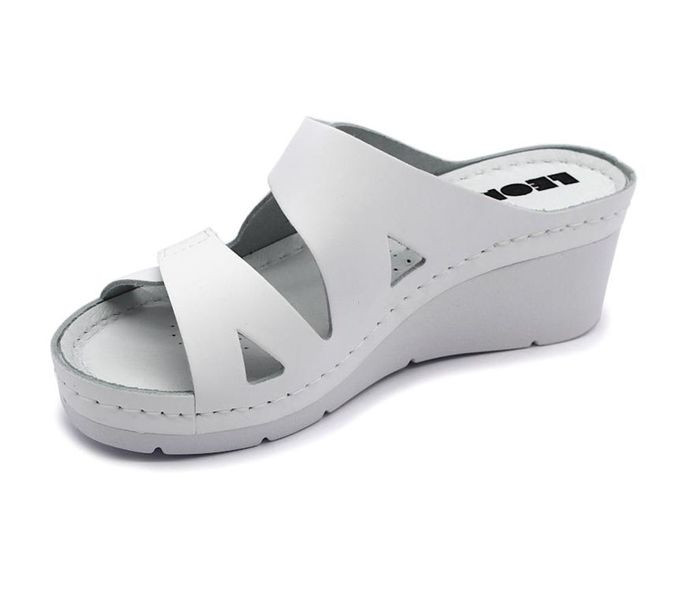 Leon Comfort női papucs - 1004 feher-bak