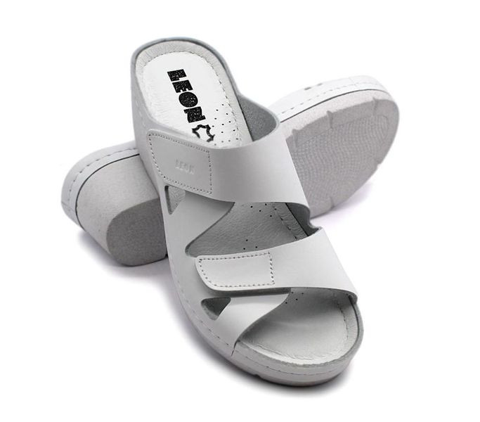 Leon Comfort női papucs - 1004 feher-bak