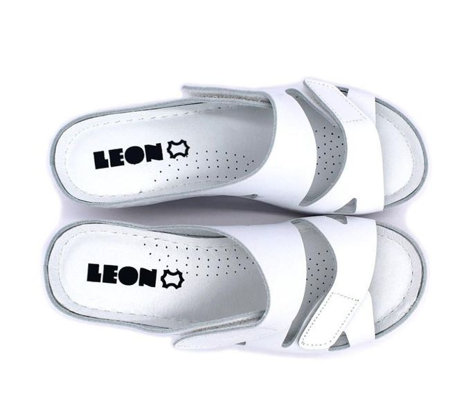 Leon Comfort női papucs - 1004 feher-bak