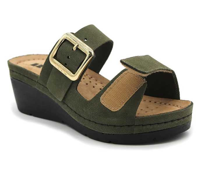 Leon Comfort női papucs - 1110 zold