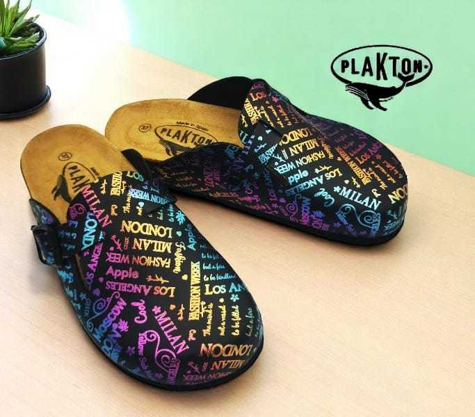 Plakton női papucs - 181539-Negro-6514