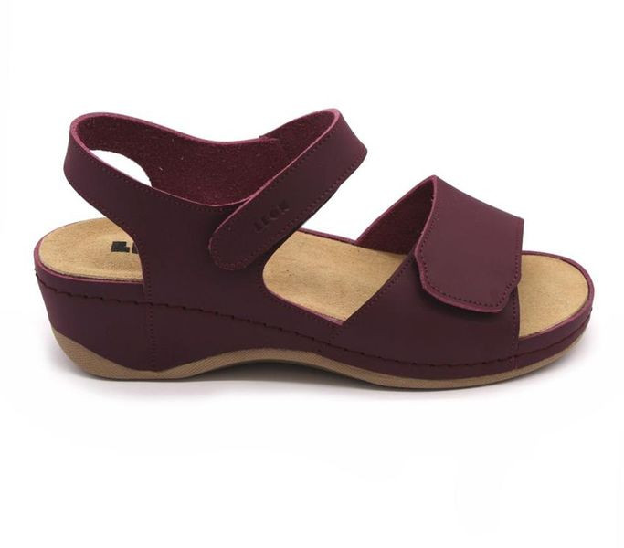 Leon Comfort női szandál - 2024 Bordo