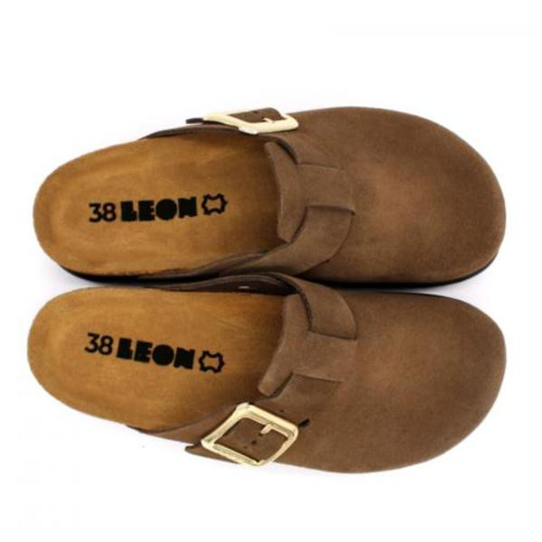 Leon Comfort női papucs - 6006 barna