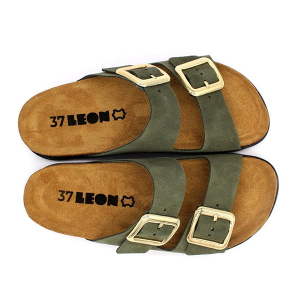Leon Comfort női papucs - 7010 zold