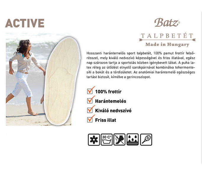 Batz talp betét unisex Talpbetét - 900 Active